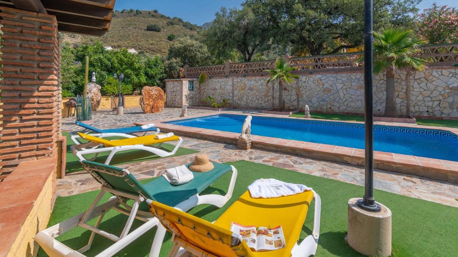 Villa Paraiso Andaluz Sedella By Ruralidays Exterior foto